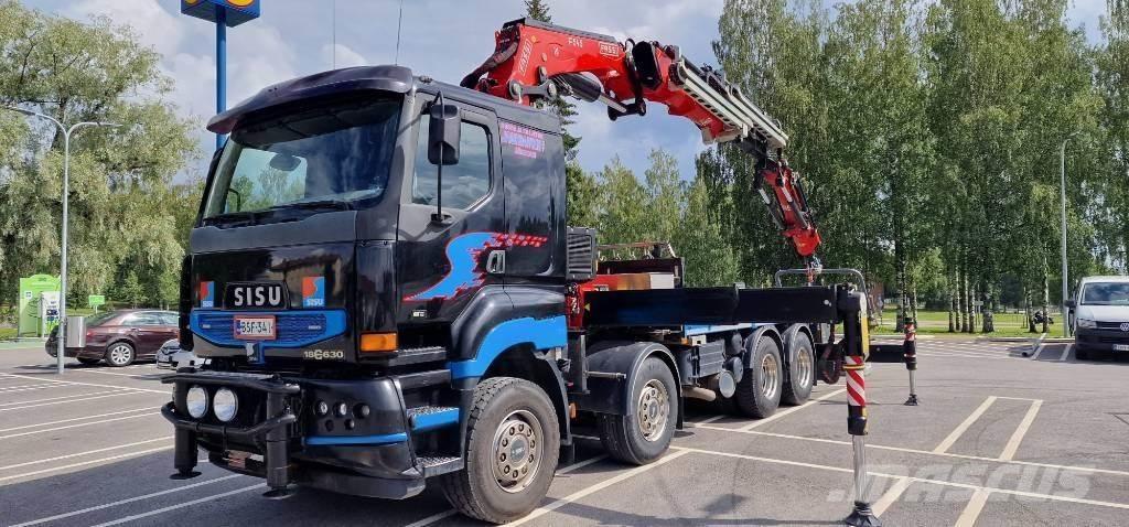Sisu E18 630 Boom / Crane / Bucket Trucks