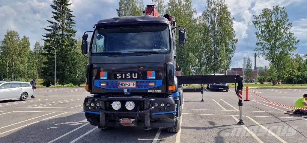 Sisu E18 630 Boom / Crane / Bucket Trucks