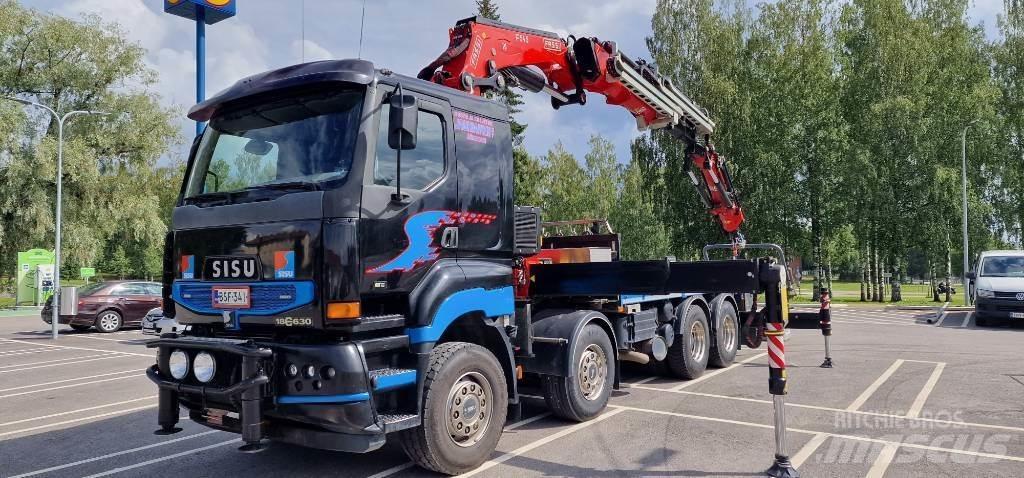 Sisu E18 630 Boom / Crane / Bucket Trucks