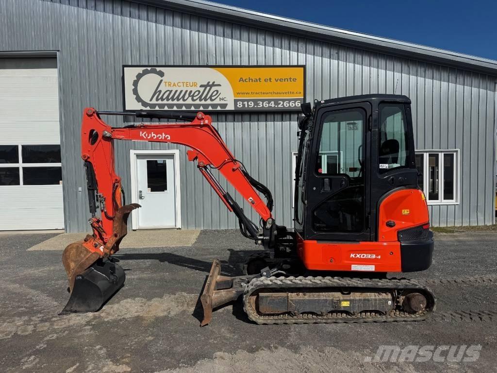Kubota KX 033-4 Mini Excavators <7t (Mini Diggers)