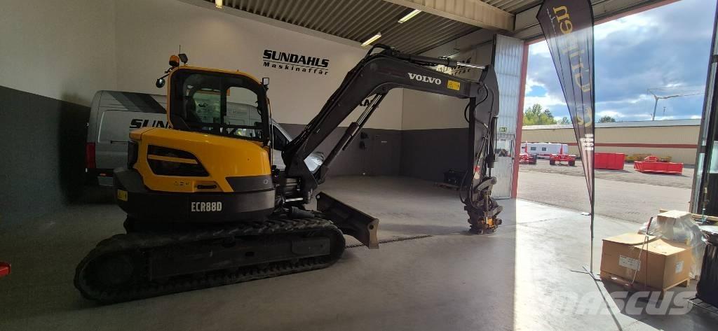 Volvo ECR 88 D Mini excavators  7t - 12t