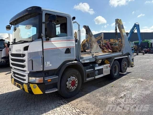Scania G440 6x2 Skip loader trucks