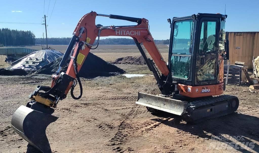 Hitachi Zaxis 26 U Mini Excavators <7t (Mini Diggers)