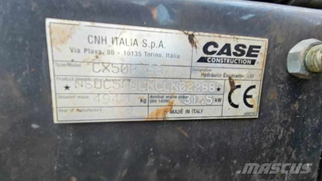 CASE CX50B Mini Excavators <7t (Mini Diggers)
