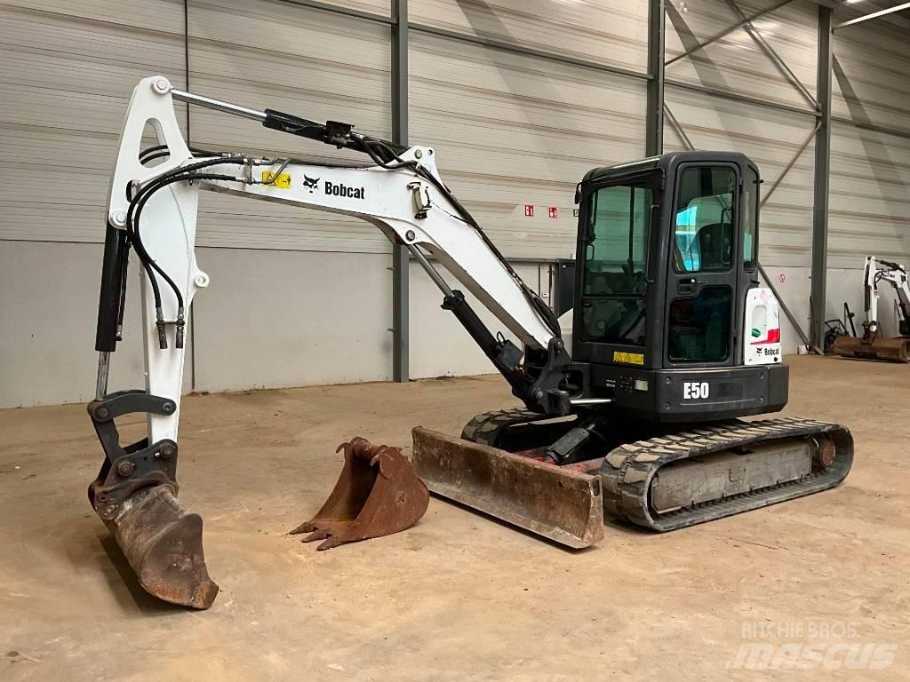 Bobcat E 50 Mini Excavators <7t (Mini Diggers)