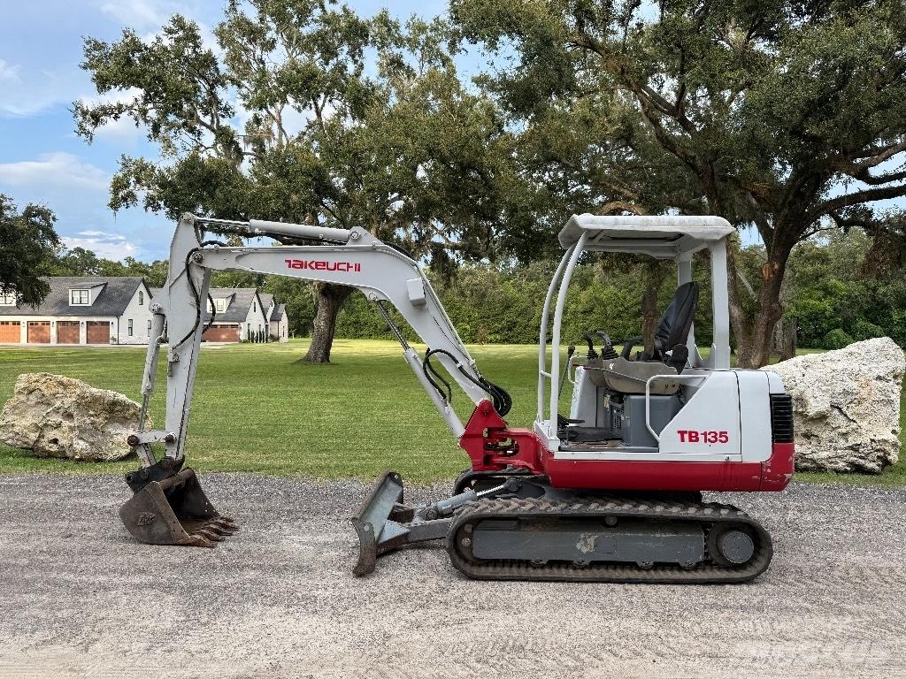 Takeuchi TB 135 Mini Excavators <7t (Mini Diggers)