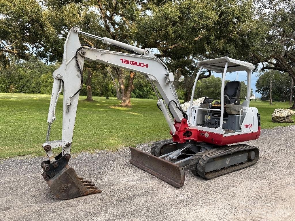 Takeuchi TB 135 Mini Excavators <7t (Mini Diggers)