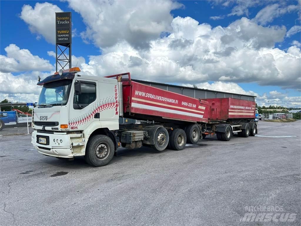 Sisu E11M-420 8X4 Dump Trucks