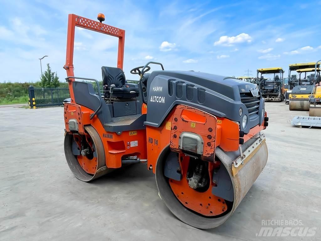 Hamm HD 14 VV Twin drum rollers