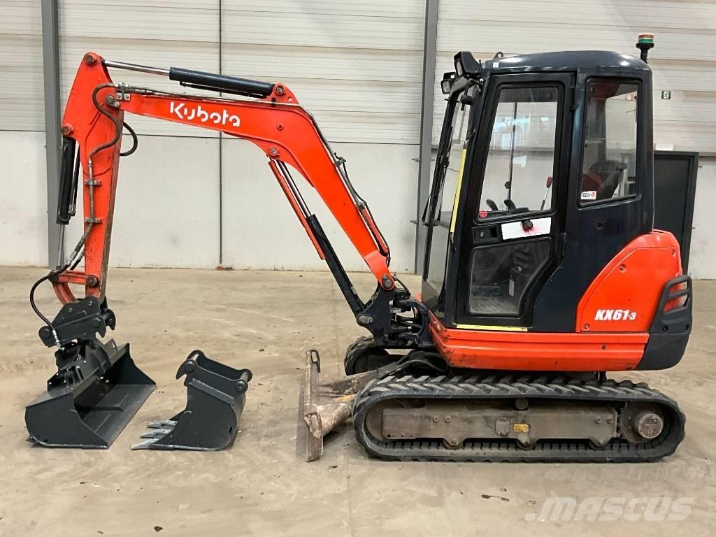Kubota KX 61-3 Mini Excavators <7t (Mini Diggers)