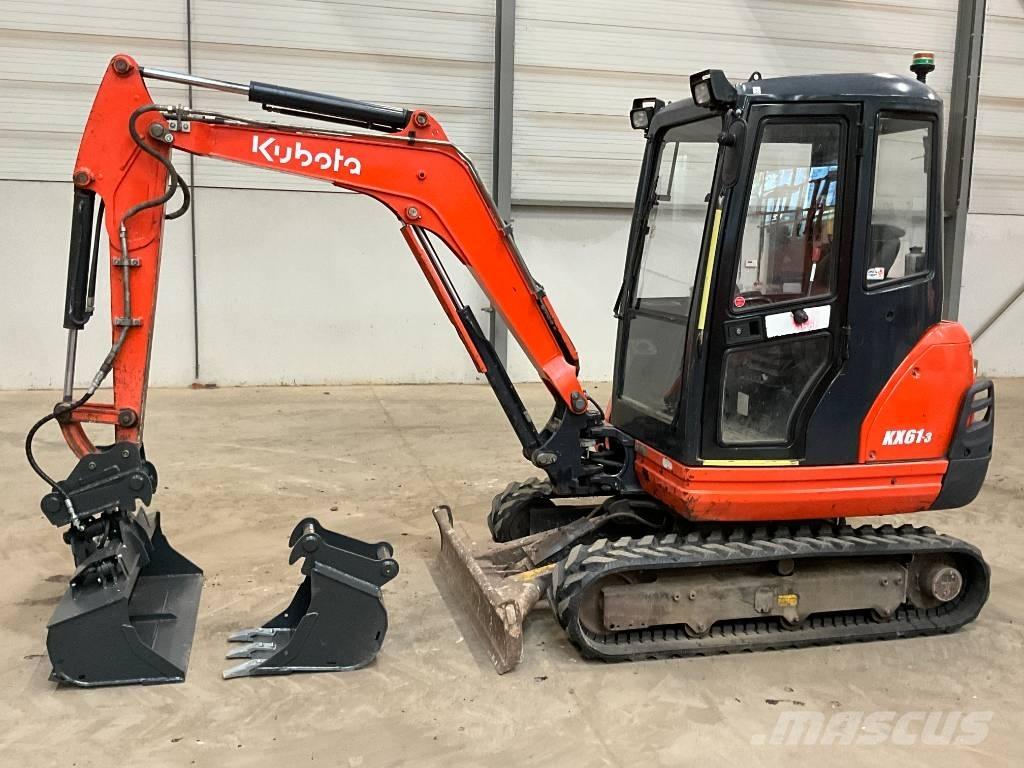 Kubota KX 61-3 Mini Excavators <7t (Mini Diggers)