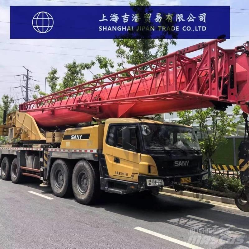 Sany STC 800 Mobile and all terrain cranes