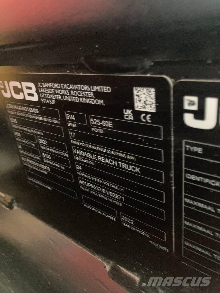 JCB 525-60 E Telescopic Handlers
