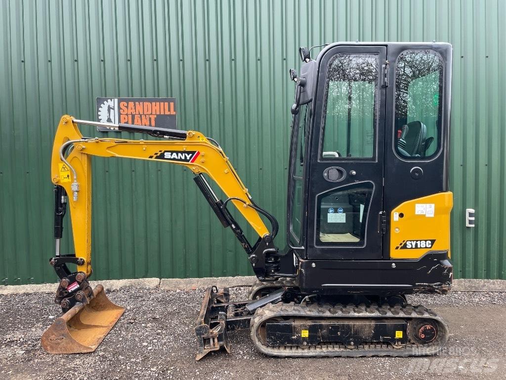 Sany SY 18 C Mini Excavators <7t (Mini Diggers)