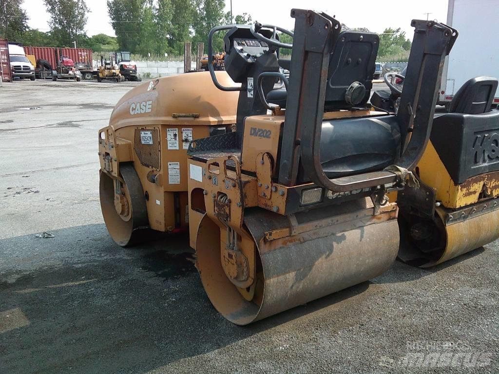 CASE DV 202 Twin drum rollers