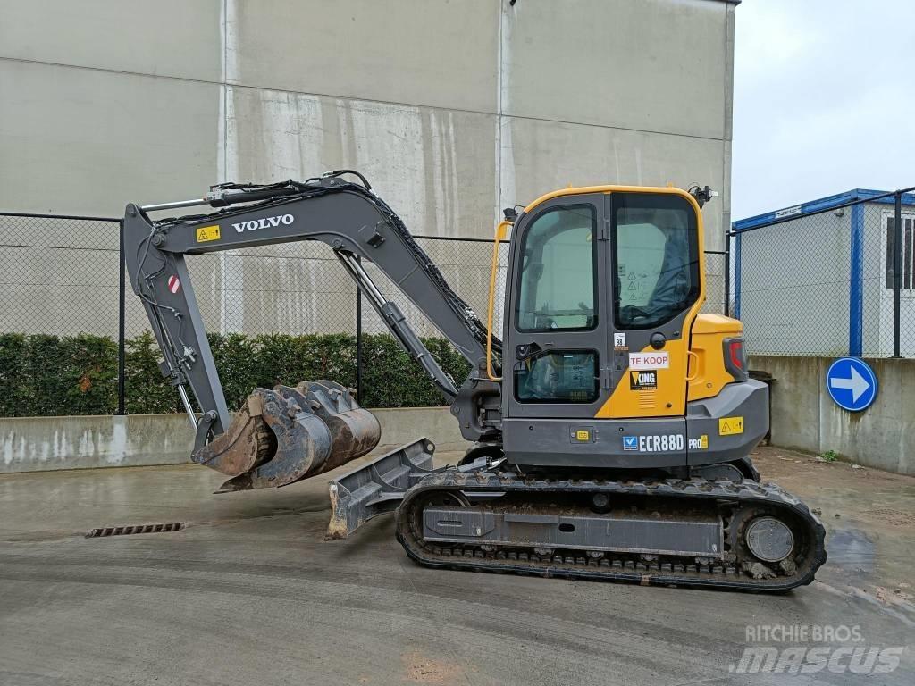 Volvo ECR 88 D Wheeled Excavators