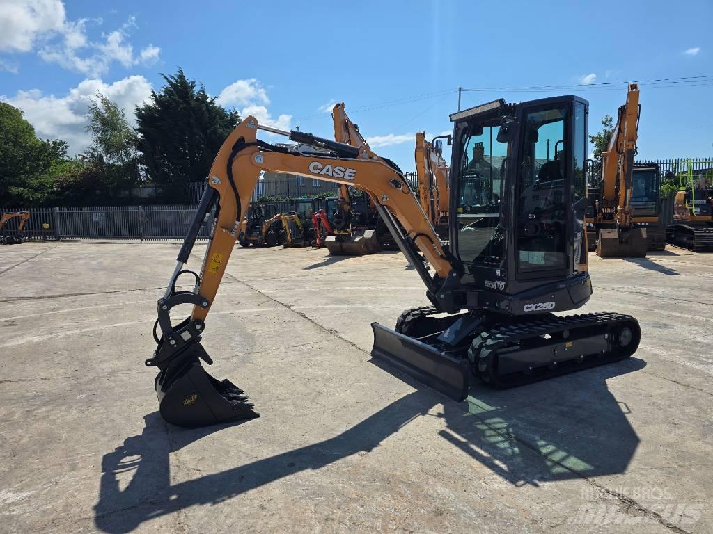 CASE CX25D Mini Excavators <7t (Mini Diggers)