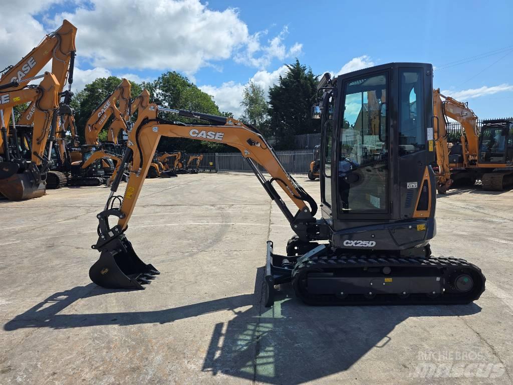 CASE CX25D Mini Excavators <7t (Mini Diggers)