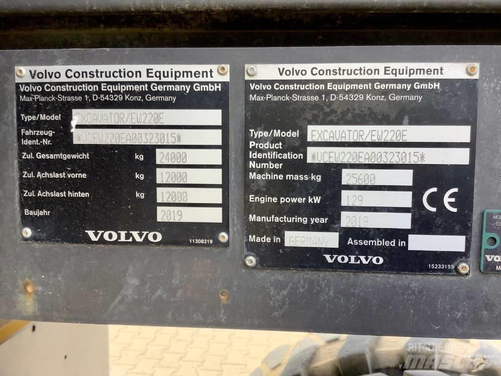 Volvo EW 220 E Wheeled Excavators