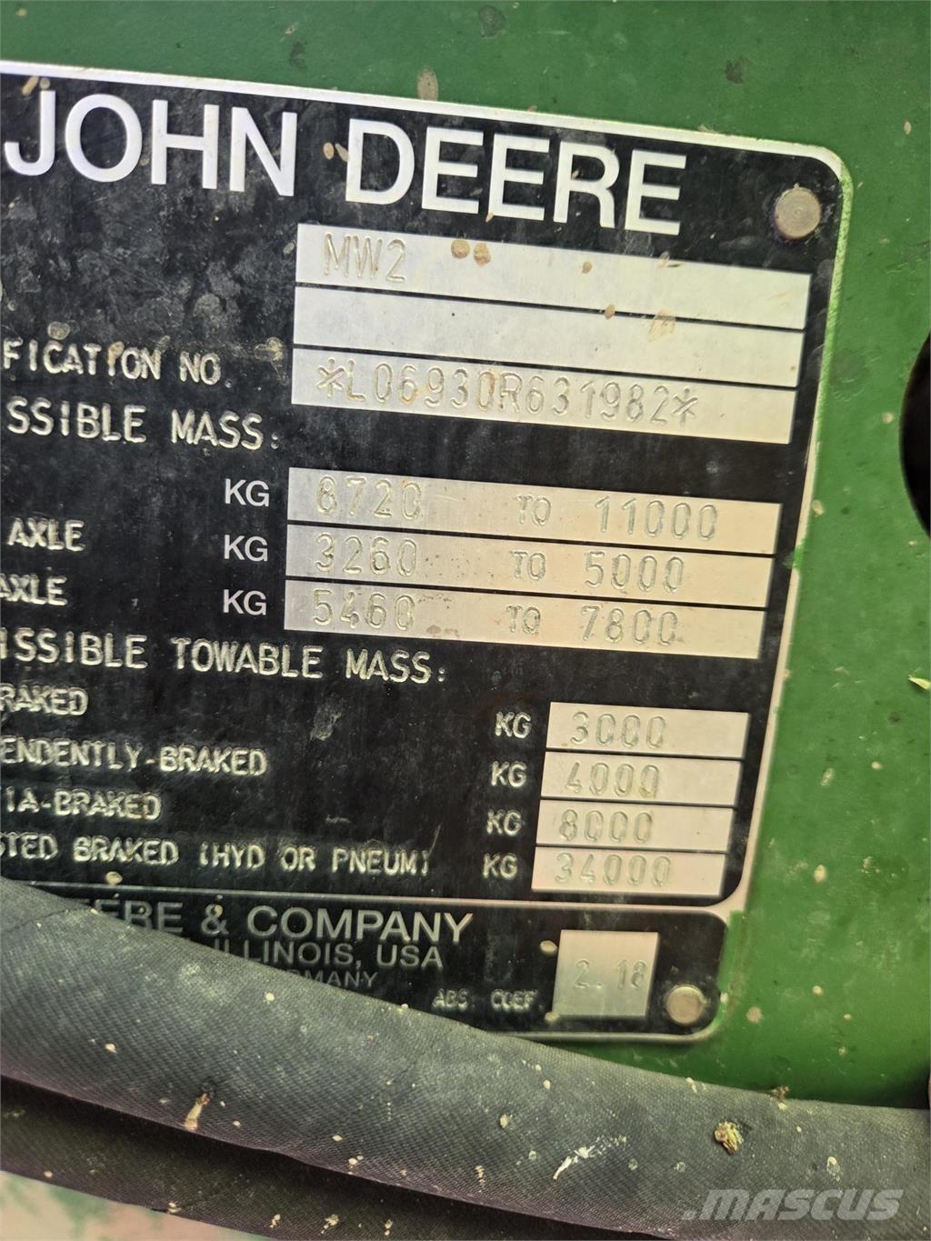 John Deere 6930 Tractors