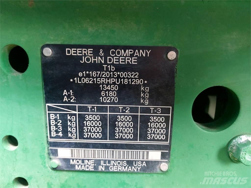 John Deere 6R 215 Tractors