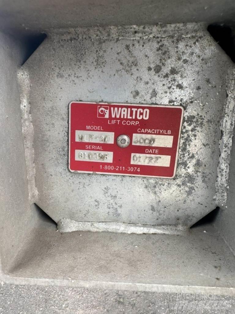  Waltco HLF-30 Goods and Furniture Lifting Equipment