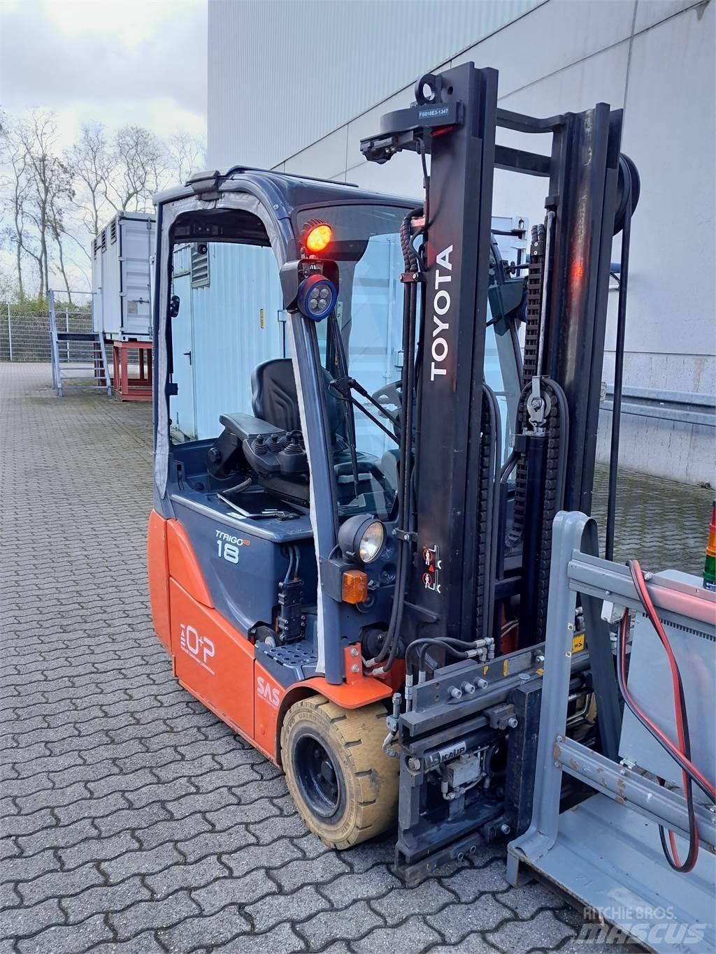 Toyota 8FBEKT18 Electric Forklifts