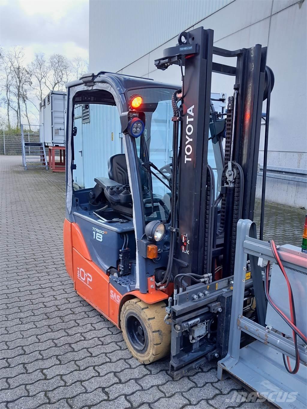 Toyota 8FBEKT18 Electric Forklifts
