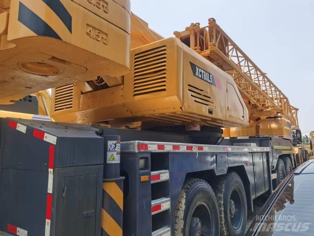 XCMG XCT 80 Mobile and all terrain cranes