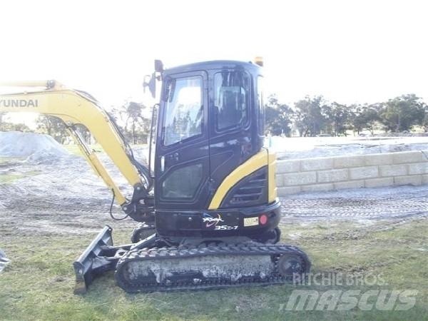 Hyundai R35Z-7 Mini Excavators <7t (Mini Diggers)