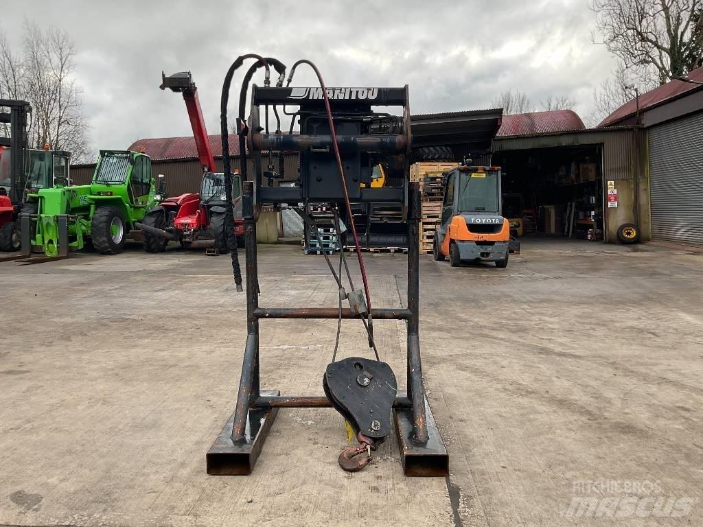 Manitou Drop Winch Telescopic Handlers