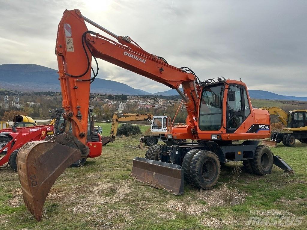 Doosan Solar 160 W V Wheeled Excavators