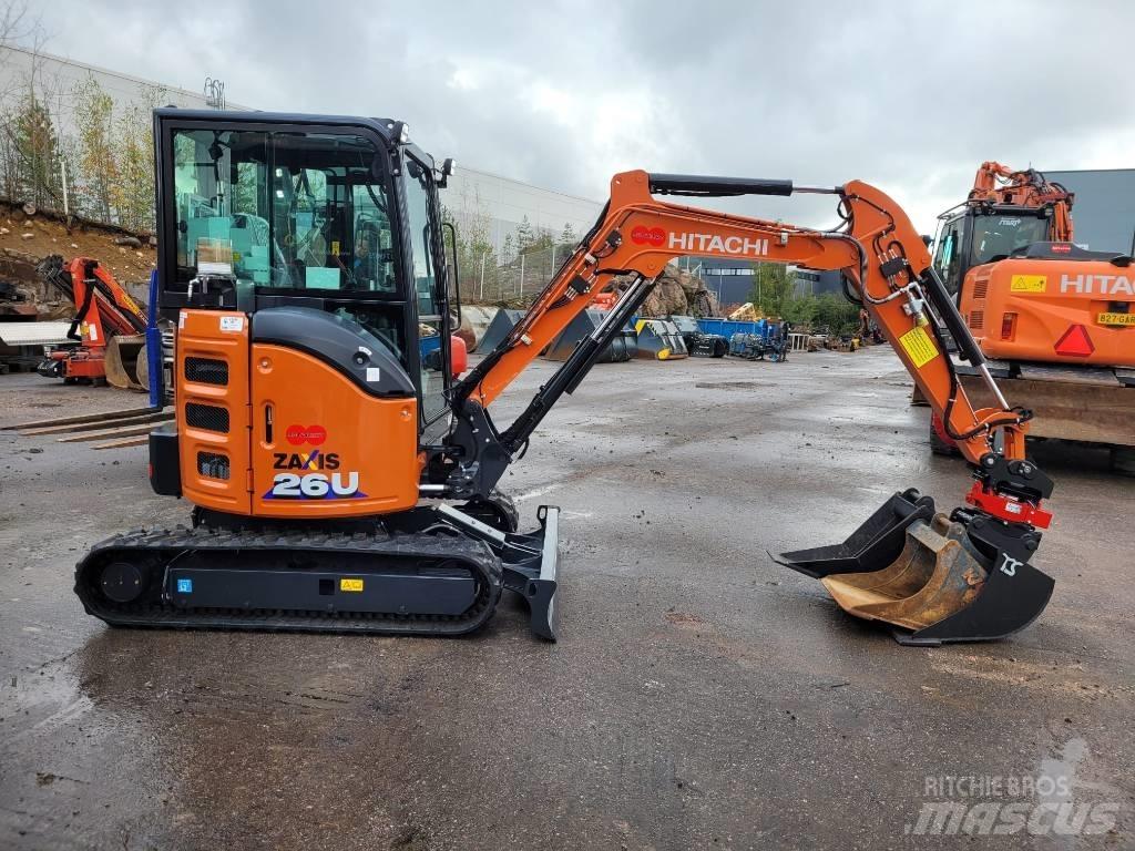 Hitachi ZX 26 U-6 Mini Excavators <7t (Mini Diggers)