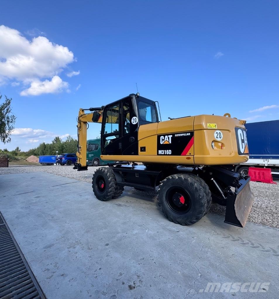 Catepillar 316 D Wheeled Excavators