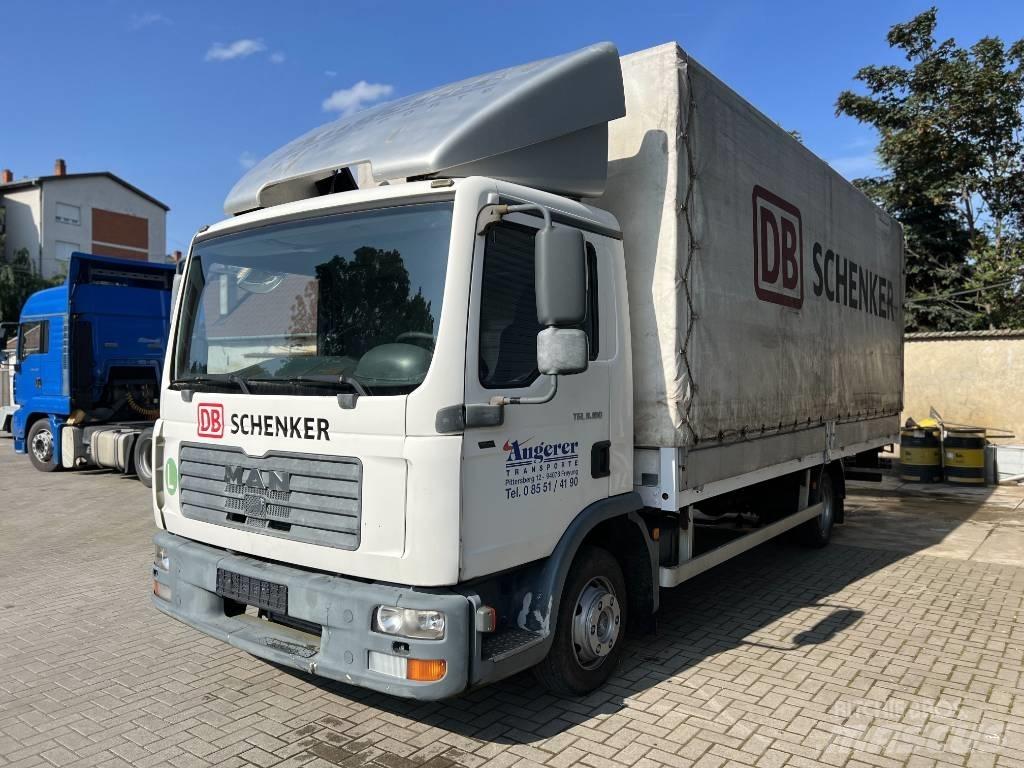 MAN TGL 8.180 Curtain Side Trucks