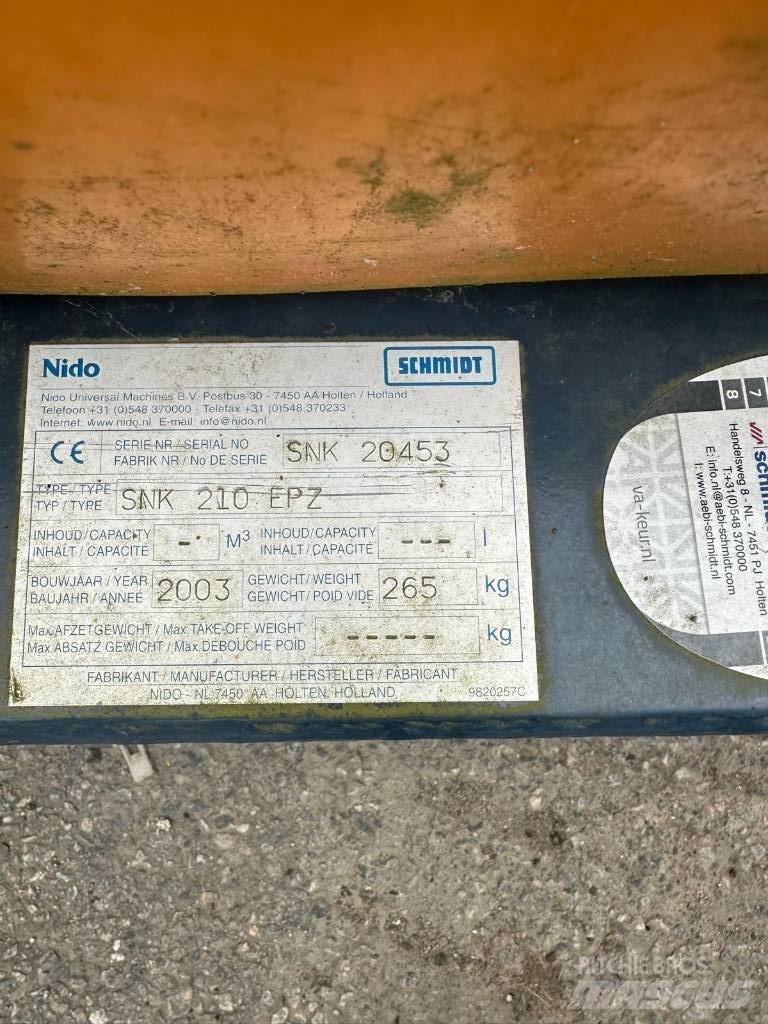 Nido SNK210EPZ Snow Blades And Plows