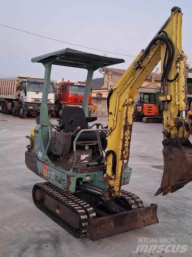 Yanmar B17 Mini Excavators <7t (Mini Diggers)