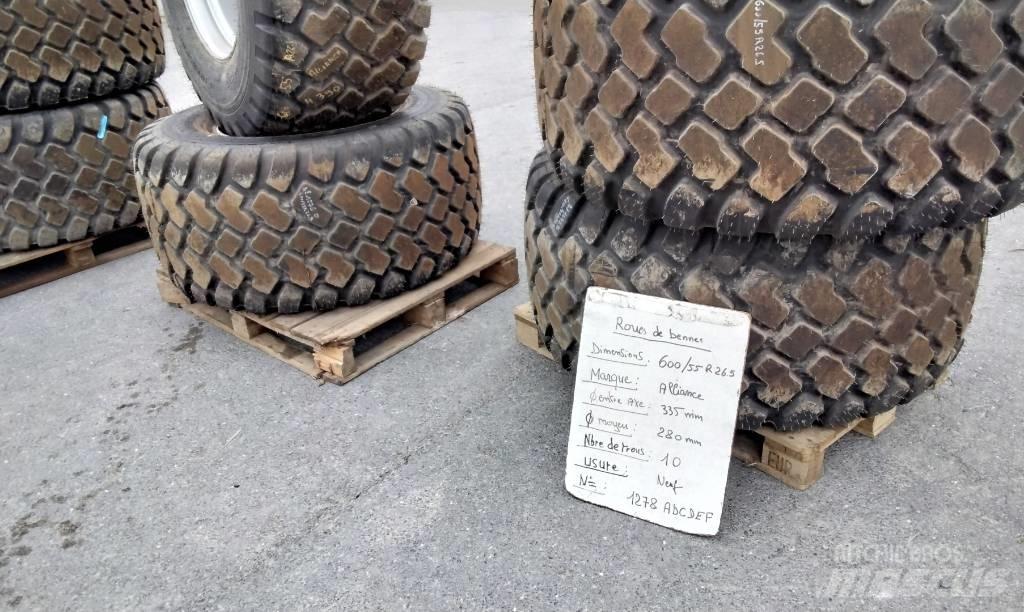 Alliance 600/55R26.5 Tires, wheels and rims