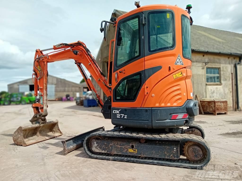 Doosan DX 27 Z Mini Excavators <7t (Mini Diggers)