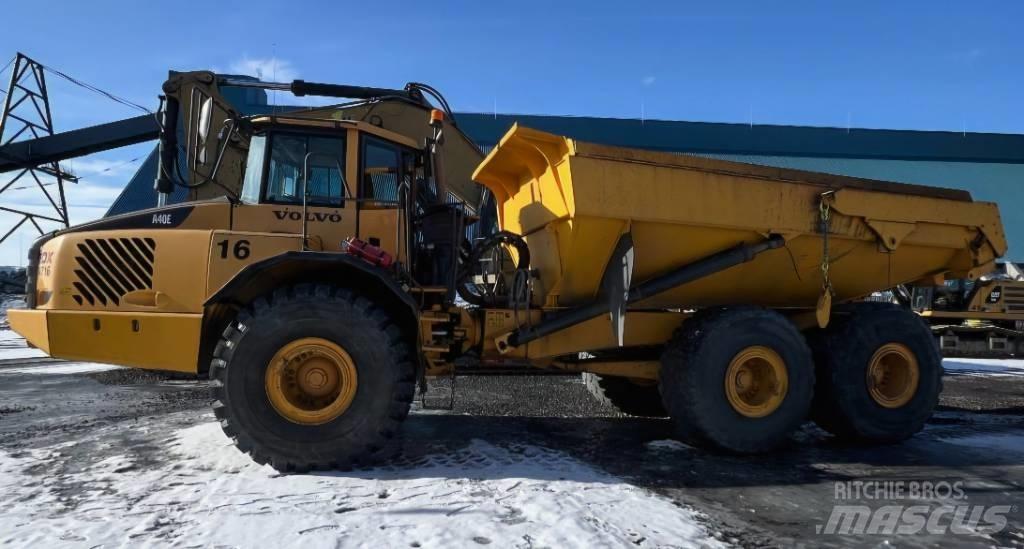 Volvo A 40 E Articulated Dump Trucks (ADTs)
