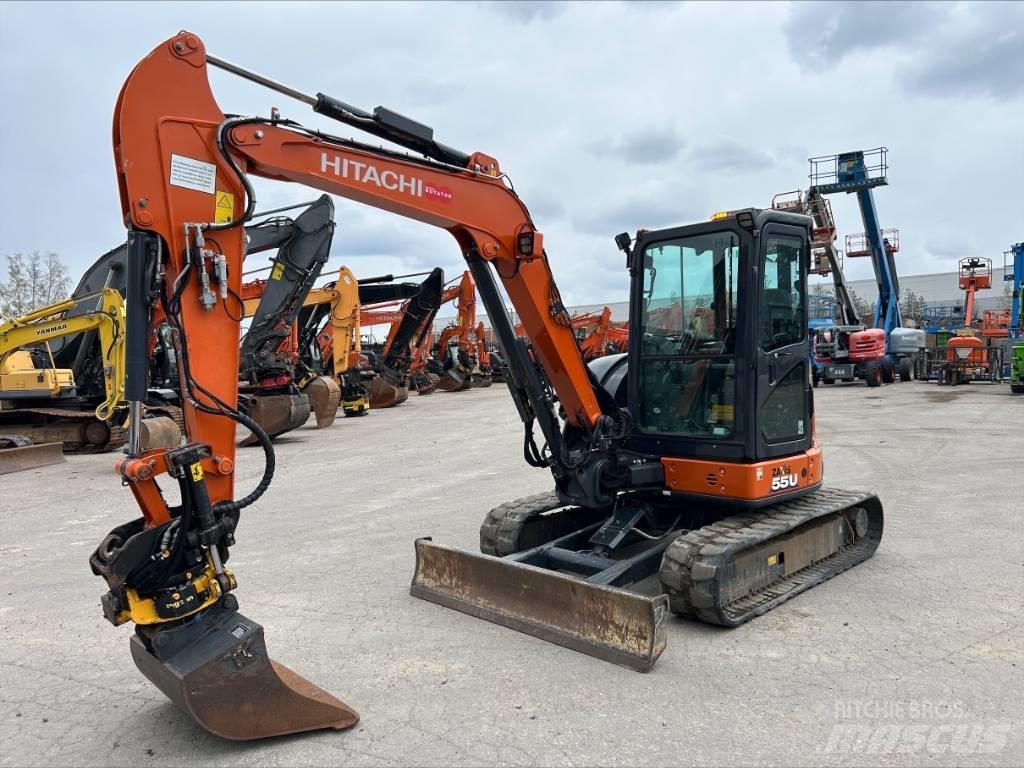 Hitachi ZX55U-6 Mini Excavators <7t (Mini Diggers)