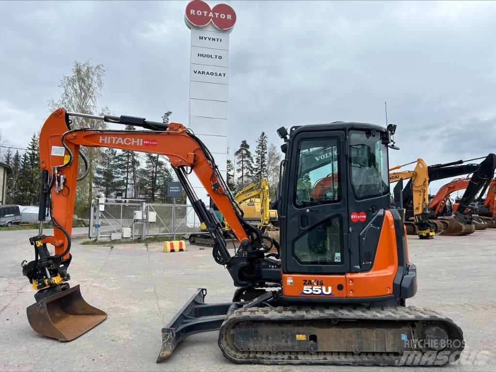 Hitachi ZX55U-6 Mini Excavators <7t (Mini Diggers)