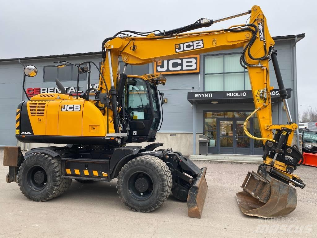 JCB JS145W TAB T4F Wheeled Excavators