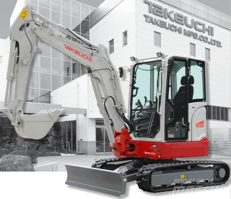 Takeuchi TB335R Mini Excavators <7t (Mini Diggers)