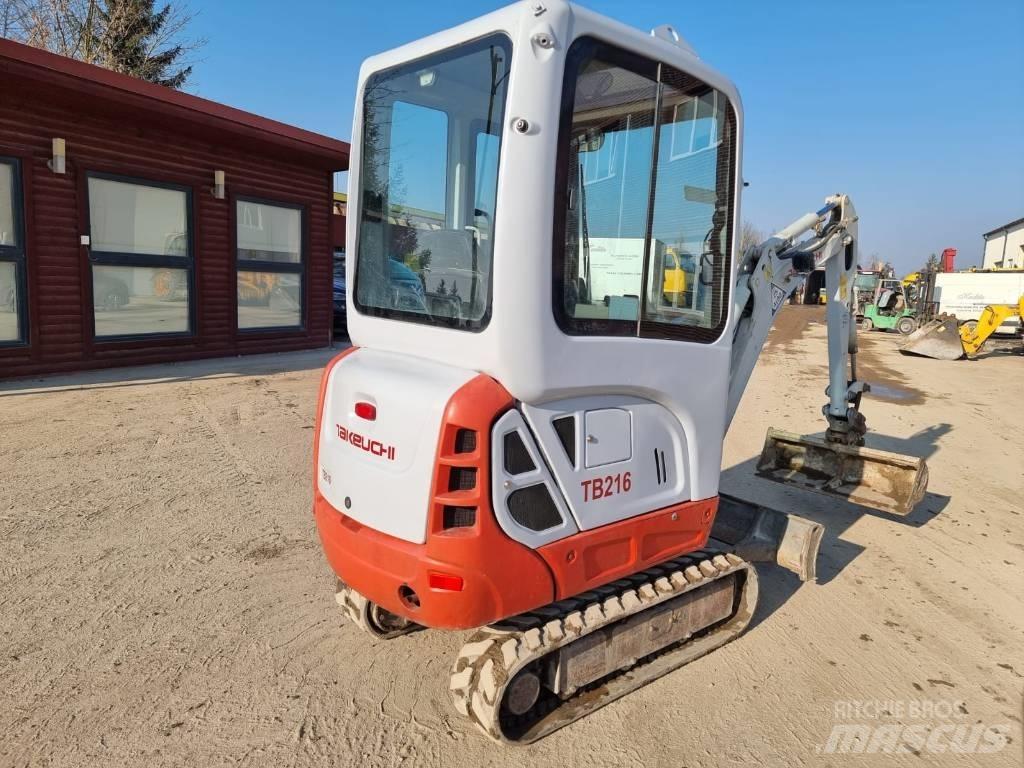 Takeuchi TB 216 Mini Excavators <7t (Mini Diggers)
