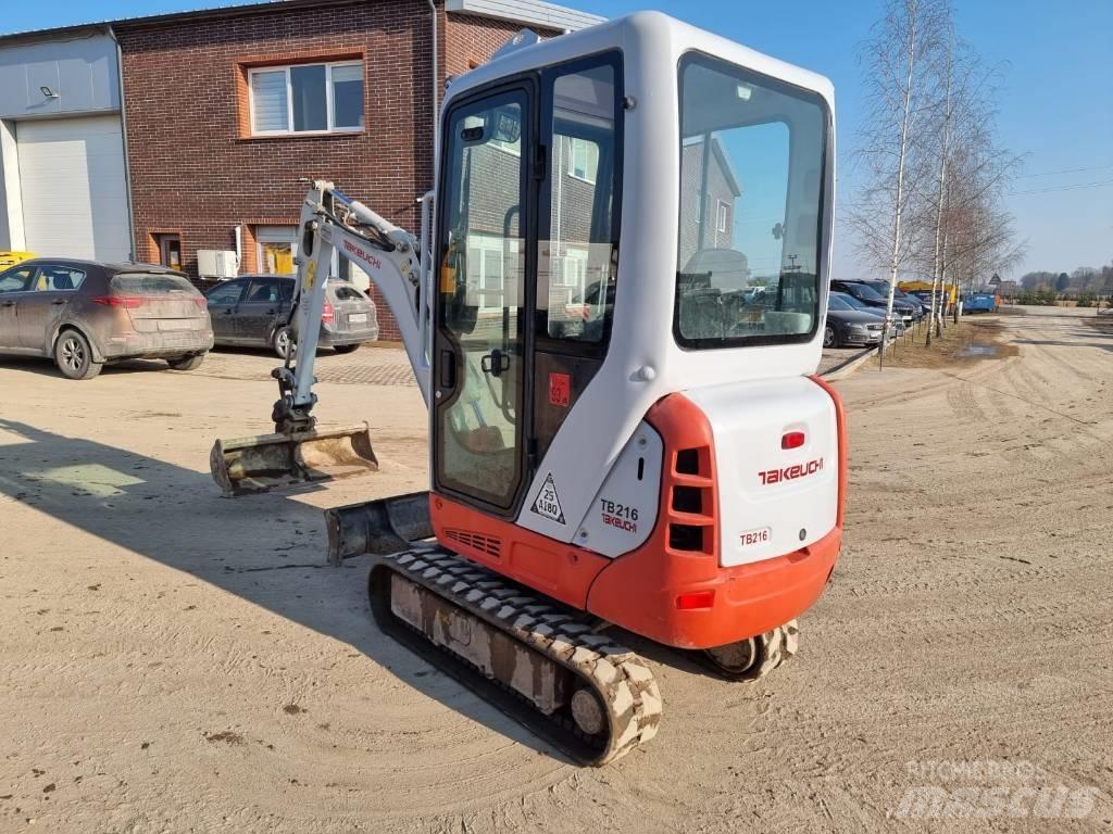 Takeuchi TB 216 Mini Excavators <7t (Mini Diggers)