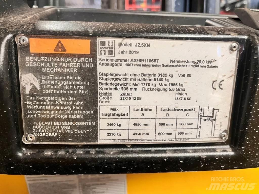 Hyster J2.5XN Electric Forklifts