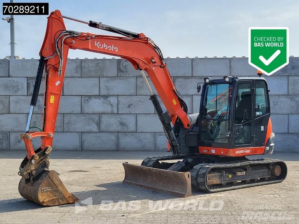 Kubota KX080-4 Mini Excavators <7t (Mini Diggers)