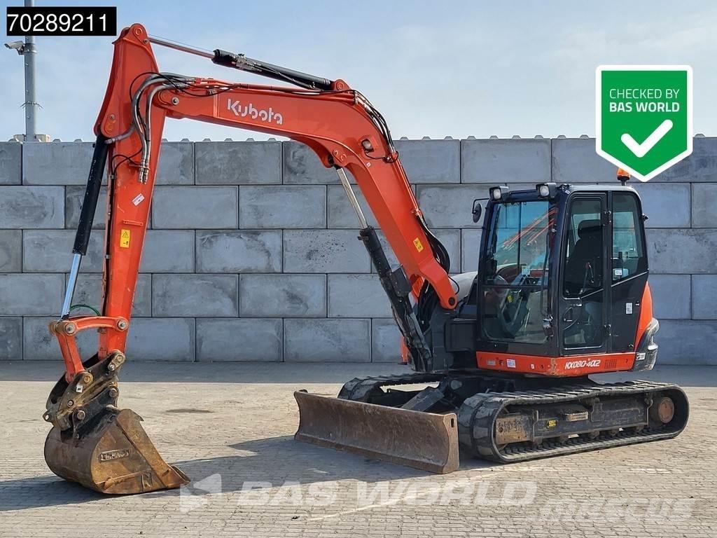 Kubota KX080-4 Mini Excavators <7t (Mini Diggers)