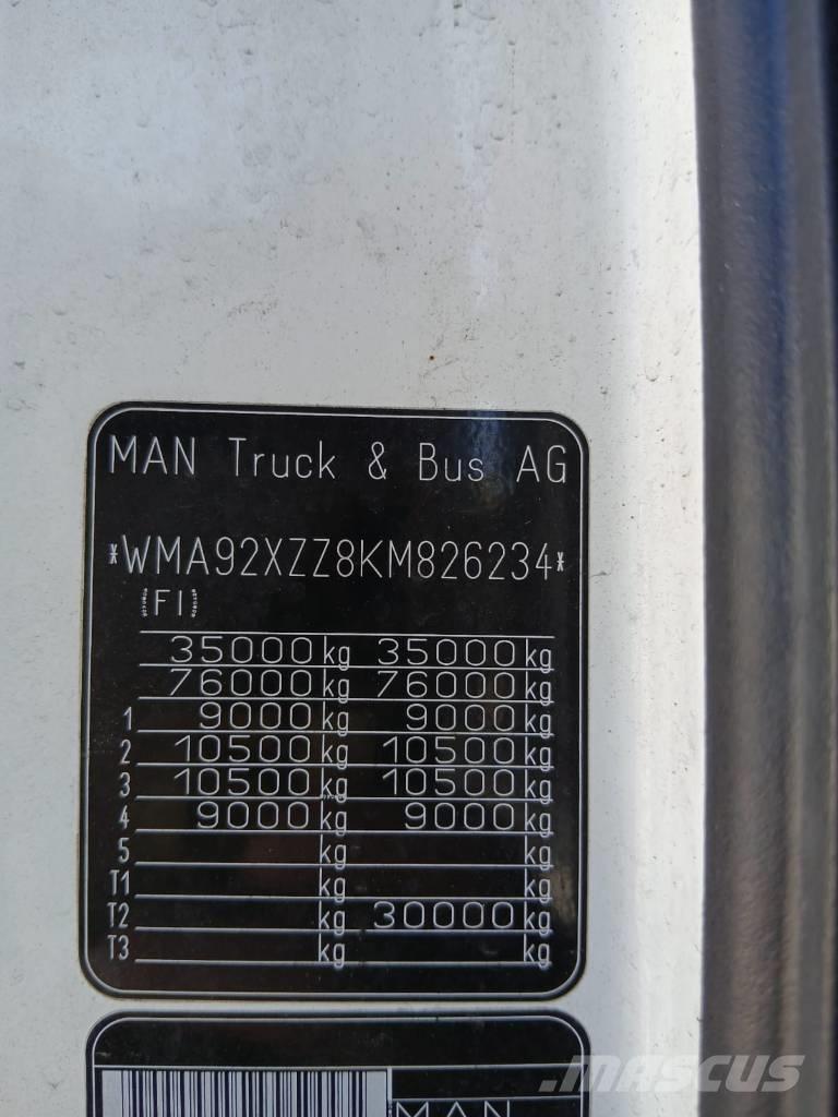 MAN TGX 35.580 Car Haulers
